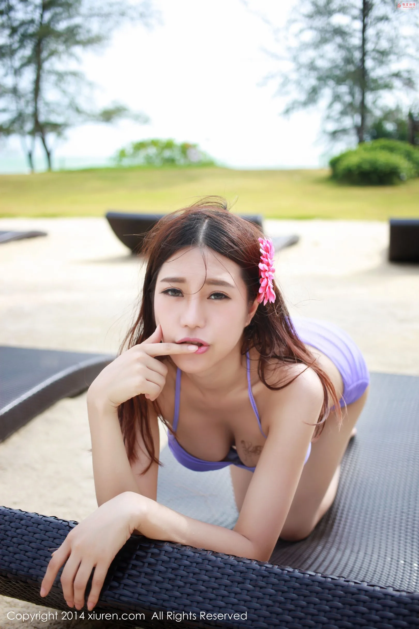 [XIUREN秀人网] Qilijiaula - Bộ ảnh vẻ đẹp ngoài trời tinh tế - 26